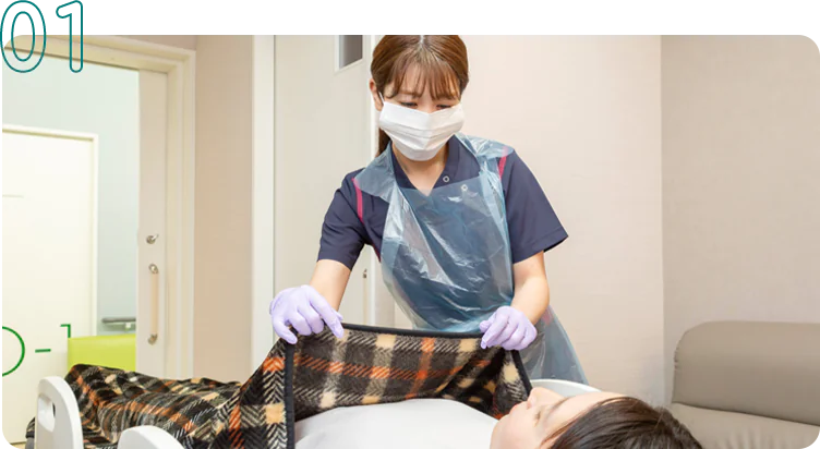 鎮静剤を使用した苦痛の少ない内視鏡検査